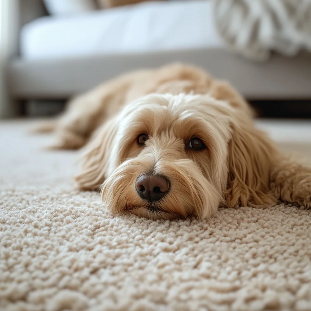 Freshly Cleaned Carpet Safe For Pets